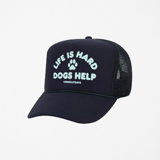 "Dogs Help" Trucker Hat